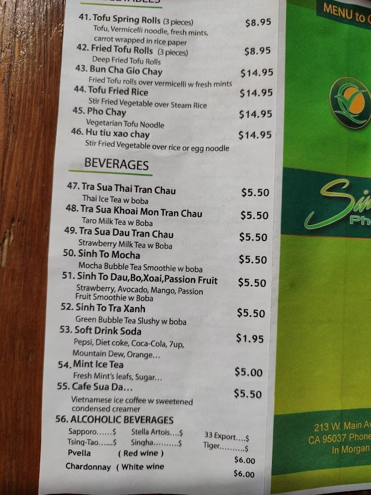 Simmering Pho Cafe Simmering Ca Vien Chien