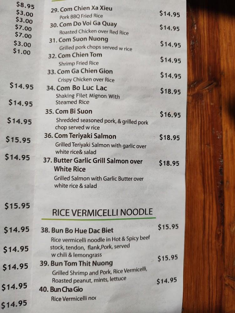 Simmering Pho Cafe Nem Nuong Cuon-Pork Meat Ball